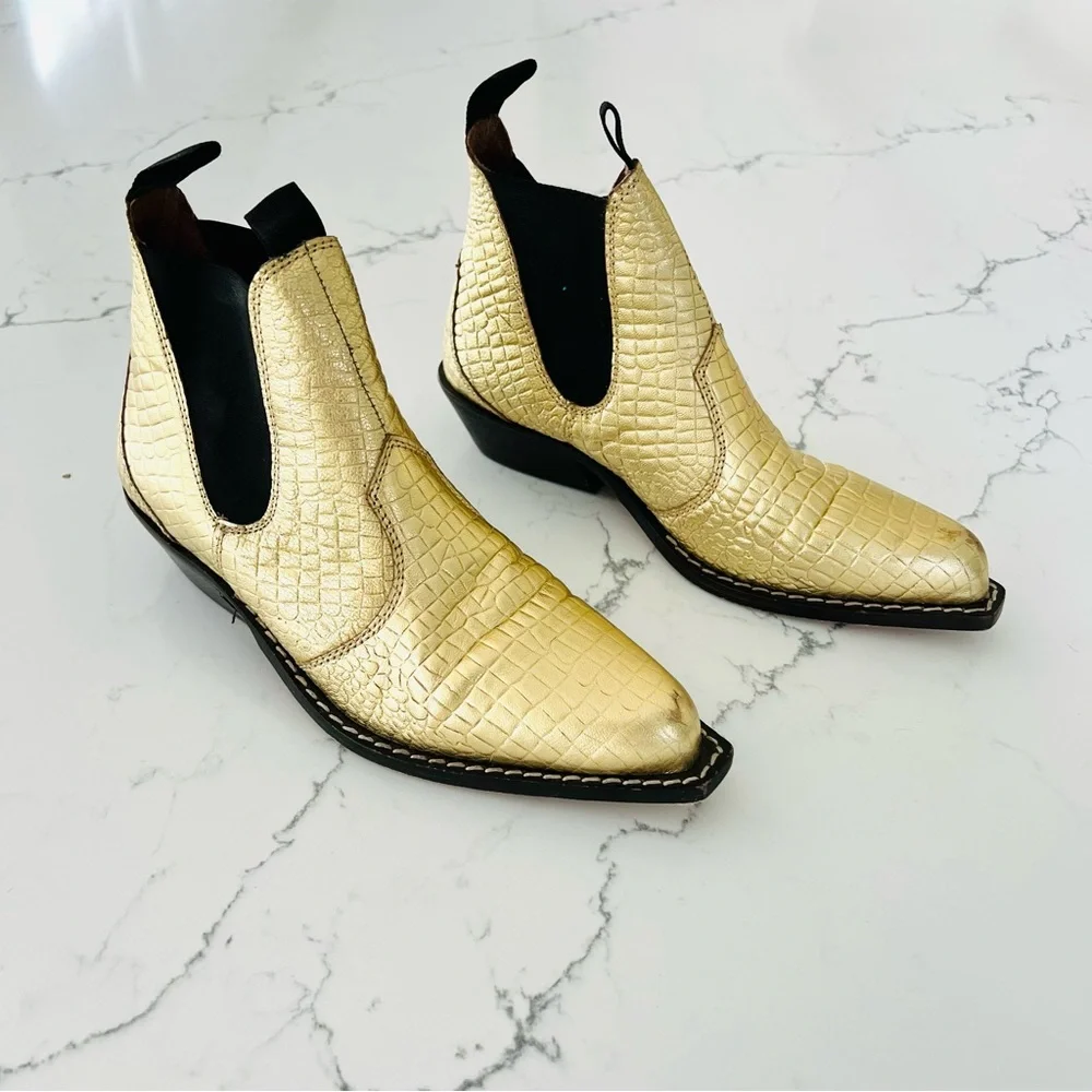 Free People Beau Western Boots - Picture 3 of 10